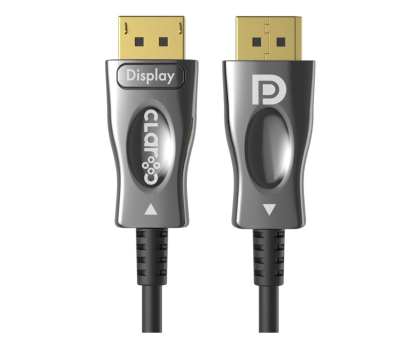 Kabel komputerowy Claroc Optyczny DisplayPort 1.4 AOC 30m